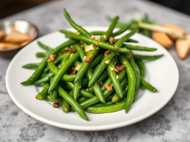 Garlic Green Beans