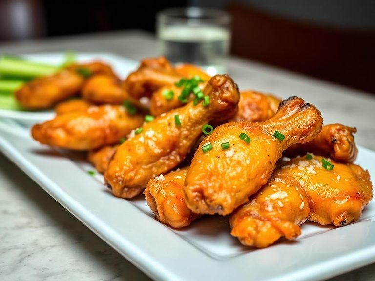 Garlic Parmesan Boneless Wings