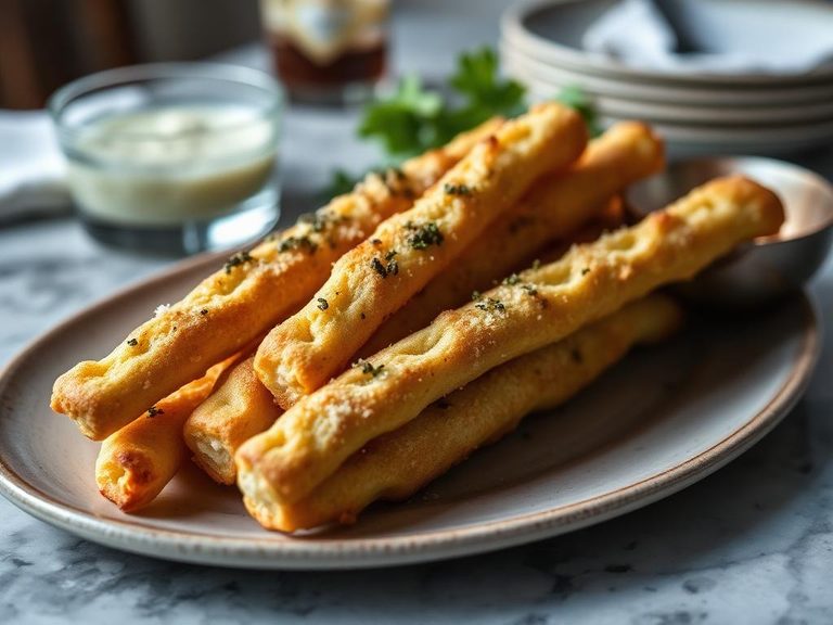Garlic Parmesan Breadsticks