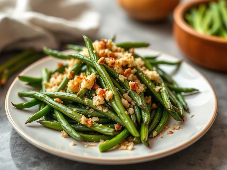 Garlic Parmesan Green Beans