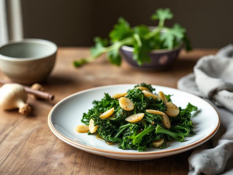 Garlic Sautéed Kale