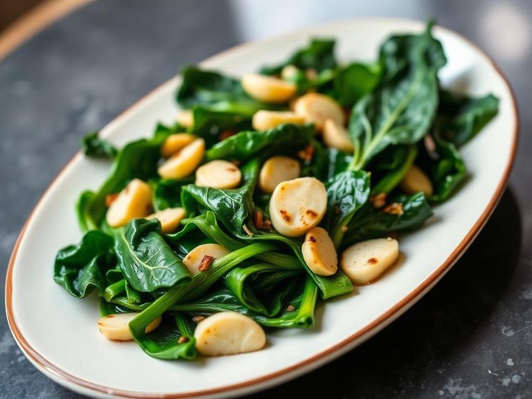 Garlic Sautéed Swiss Chard
