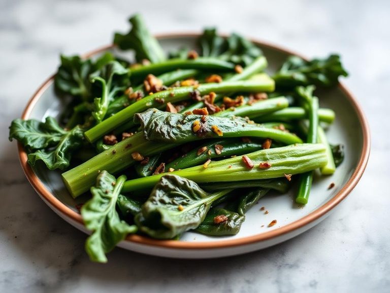 Garlicky Swiss Chard