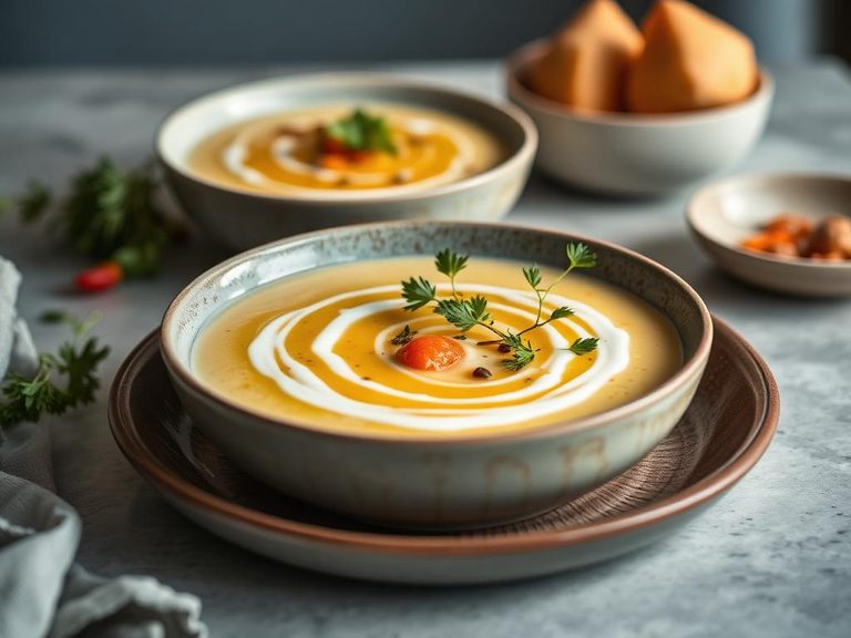 Garnish for creamy soups