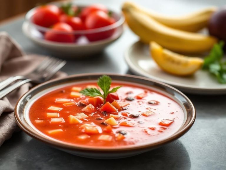 Gazpacho-style Fruit Soup