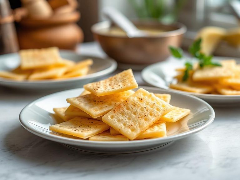 Gebrochts (soaked matzo)