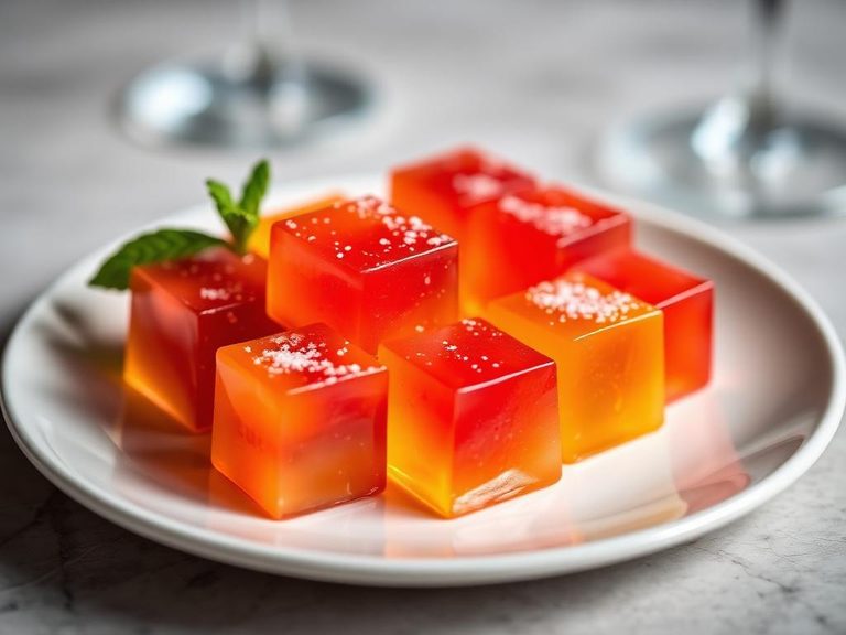 Gelatin Cocktail Cubes