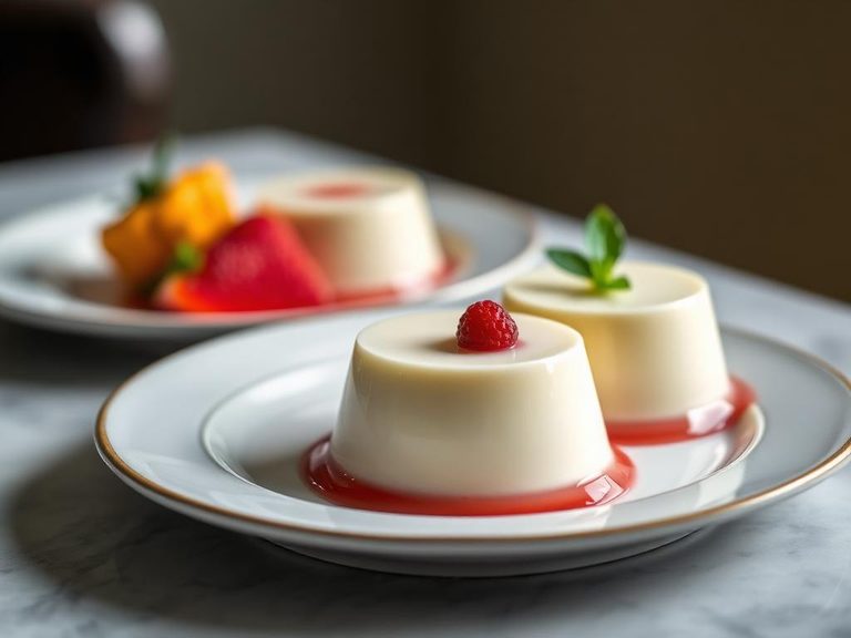 Gelatin Panna Cotta