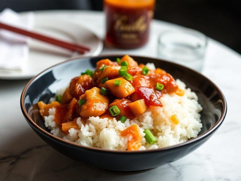 General Tso's Chicken Rice Bowl