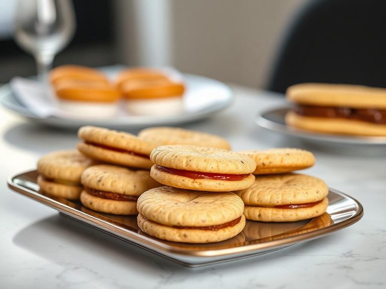 Generic sandwich cookie platter