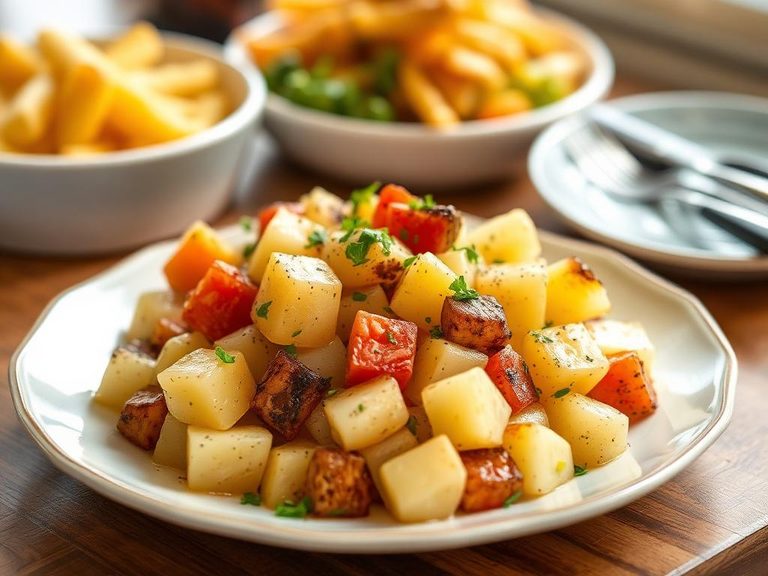 German Potato Salad (warm, vinegar-based)
