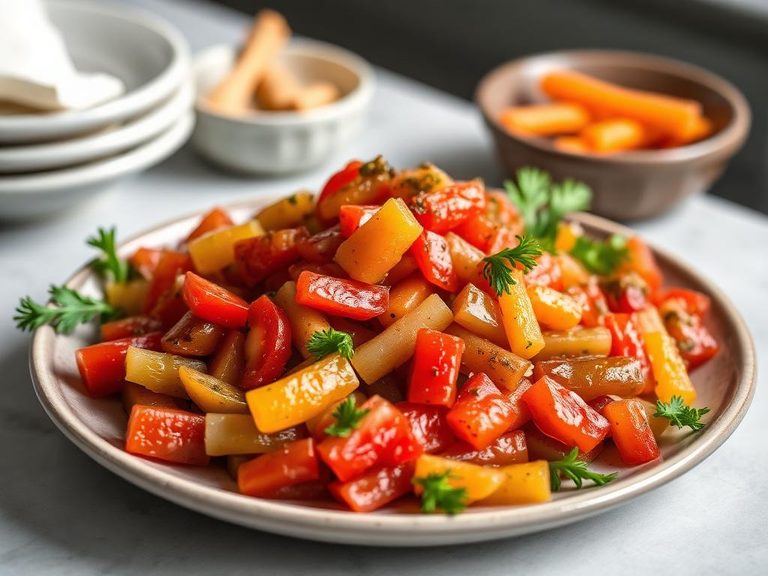 Giardiniera (mixed pickled vegetables)