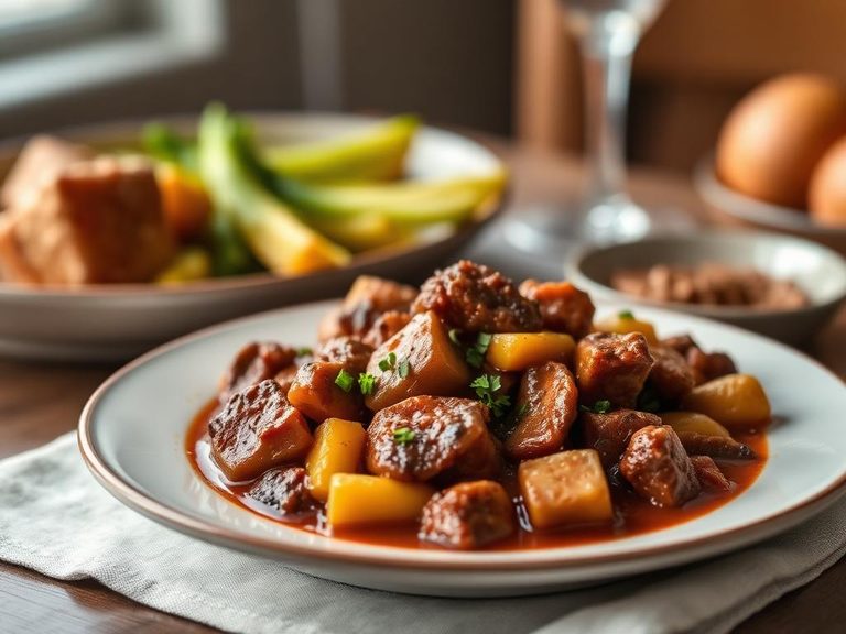 Gibier stew (French wild game stew)