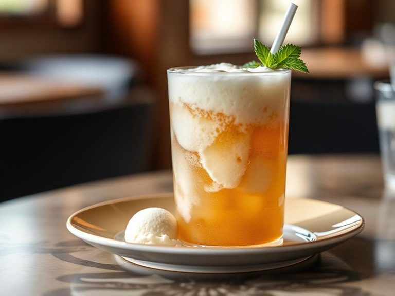 Ginger Ale Float