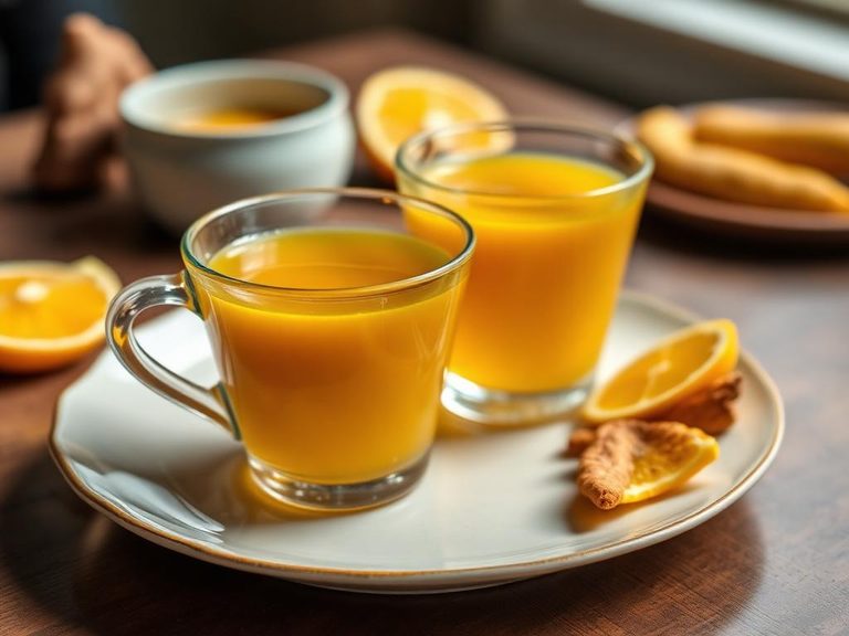 Ginger-turmeric tea
