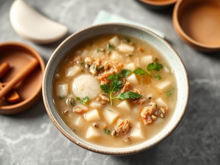 Ginkgo nut congee