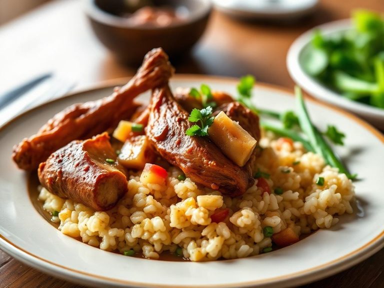 Gizzard and Rice Dressing