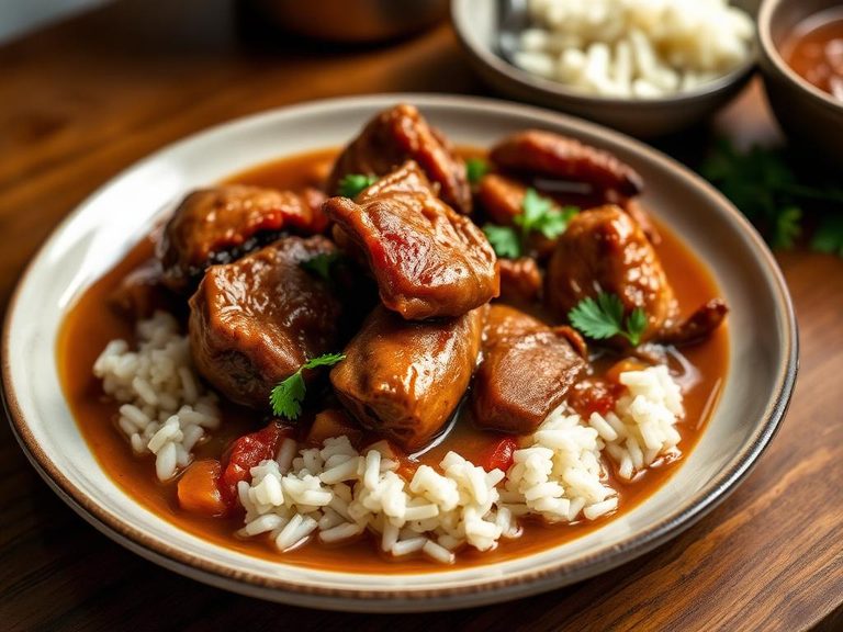 Gizzards and Hearts Stew