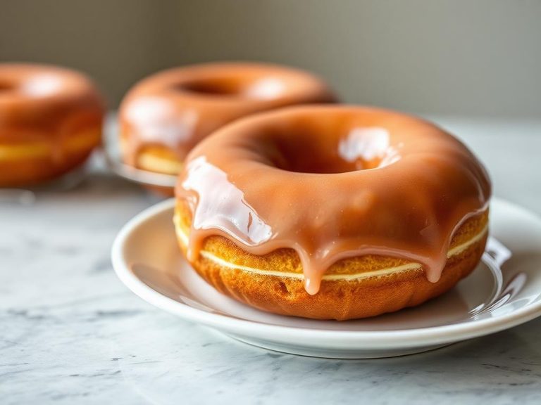 Glazed Cake Doughnut