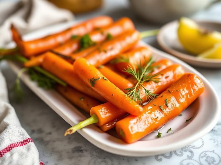 Glazed Carrots with Dill