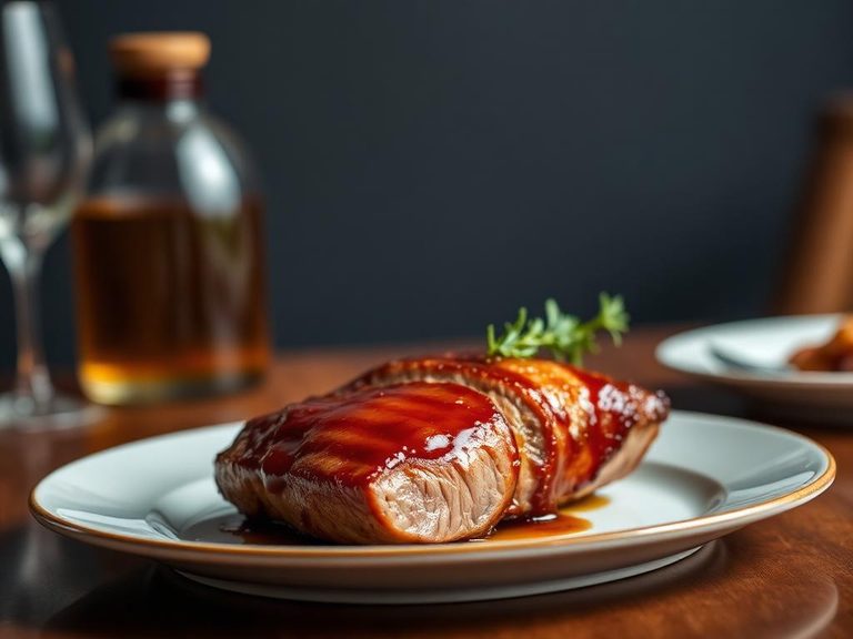 Glazed Ham Steak