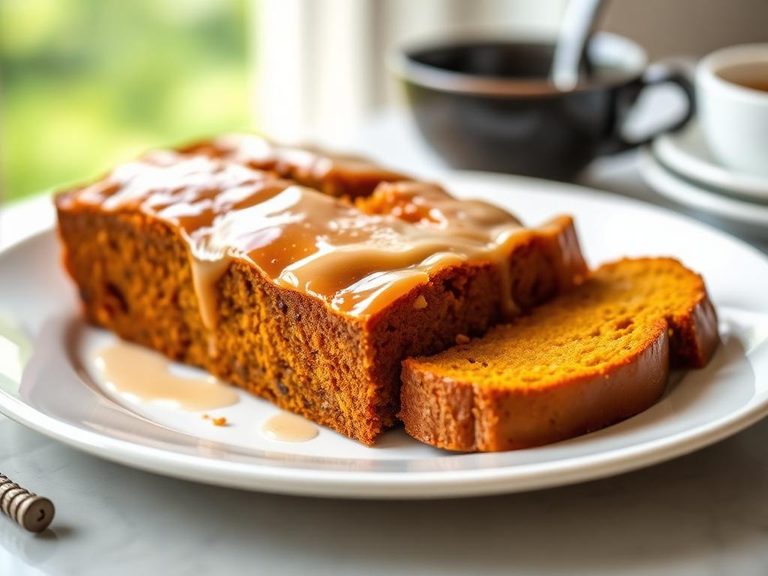 Glazed Pumpkin Bread
