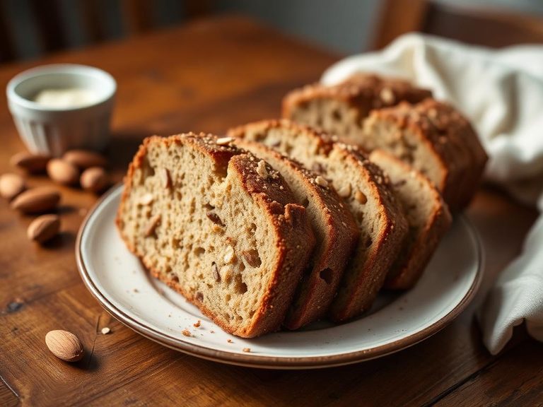 Gluten-free almond flour bread