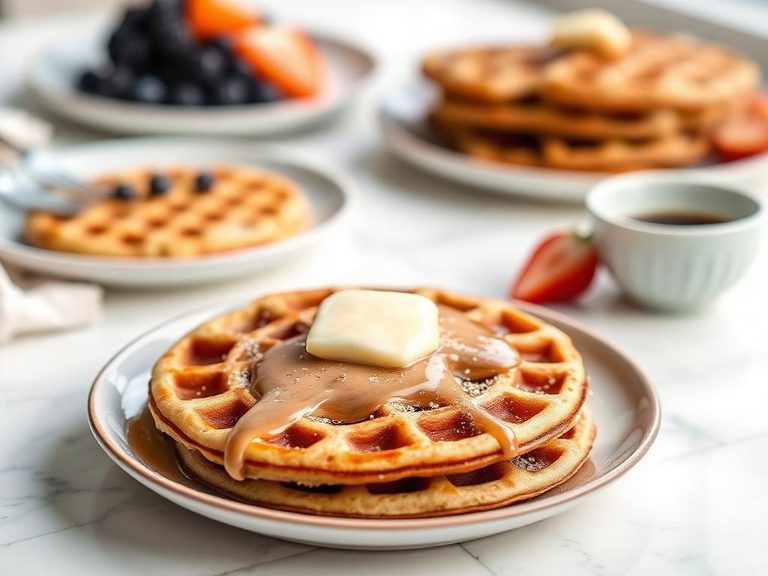 Gluten-free pancakes and waffles