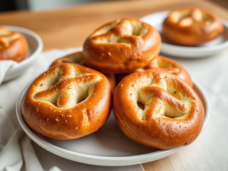 Gluten-free pretzel bread or rolls