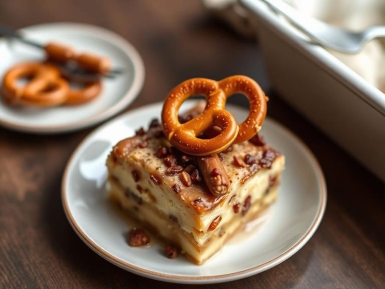 Gluten-Free Pretzel Bread Pudding