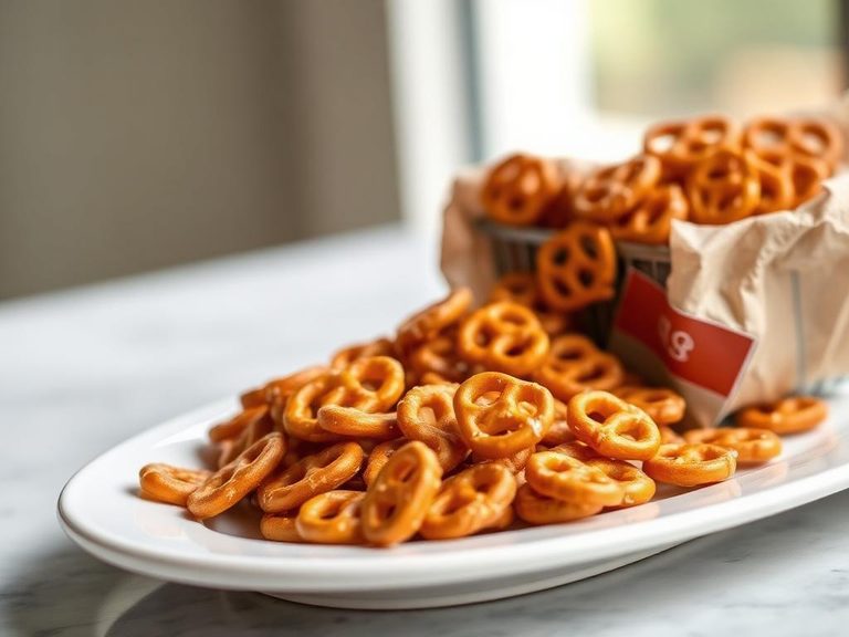 Gluten-free pretzel snack mix