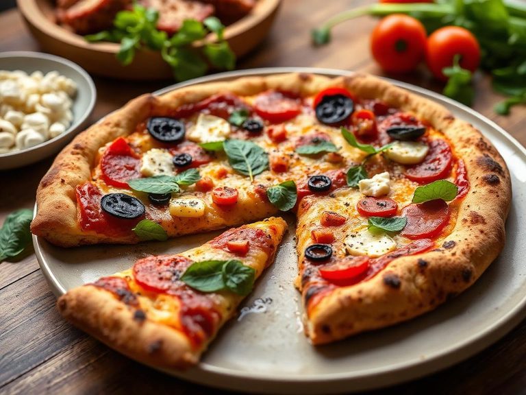 Gluten-Free Veggie Pan Pizza