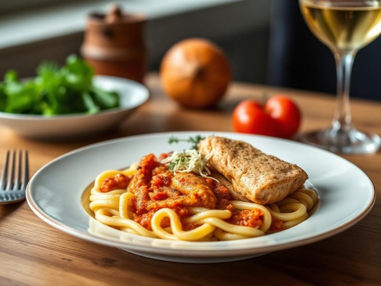 Gnocchi alla Sorrentina with Chicken