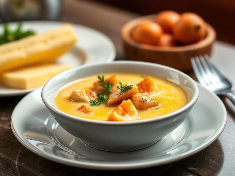 Goldfish & Cheese Soup