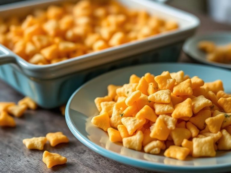 Goldfish Cracker Topping for Casseroles