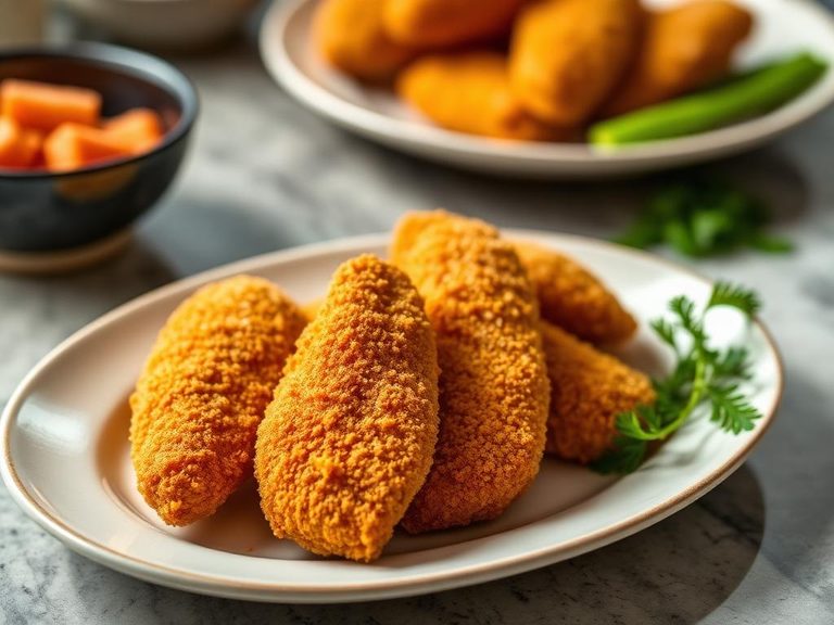 Goldfish-Crusted Chicken Tenders
