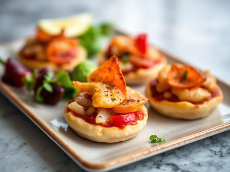 Goldfish & Veggie Pizza Bites