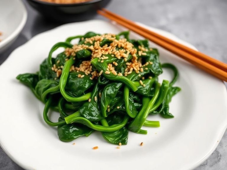 Goma-ae (Japanese sesame spinach)