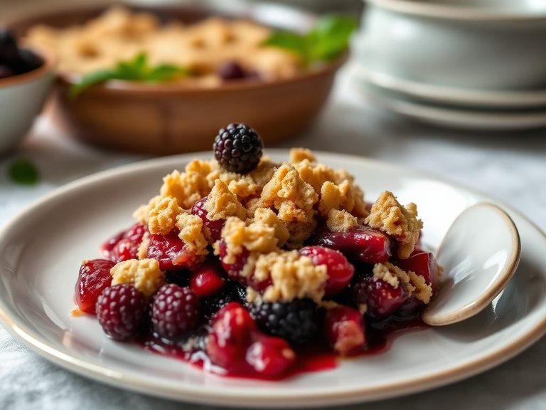 Gooseberry Crumble