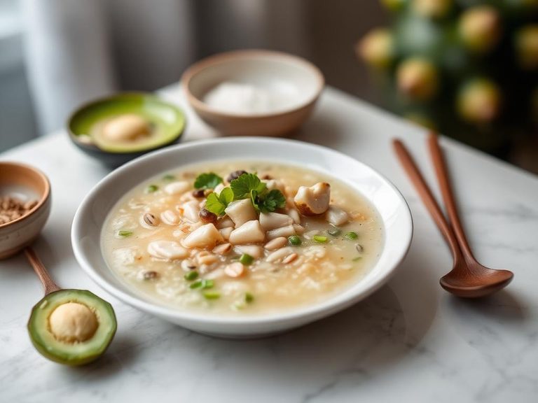 Gorgon Fruit and Lotus Seed Congee