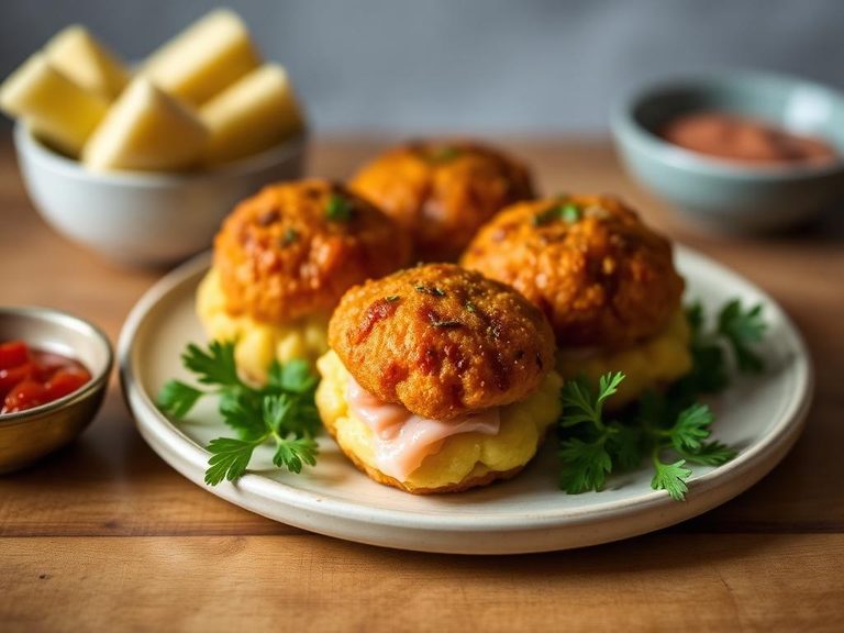 Gouda and Ham Croquettes
