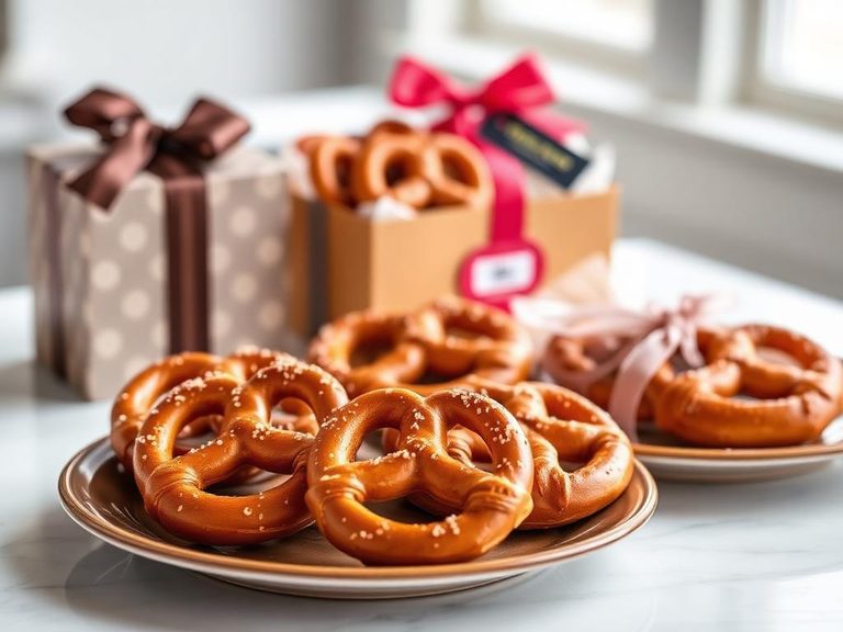 Gourmet Pretzel Gift Boxes