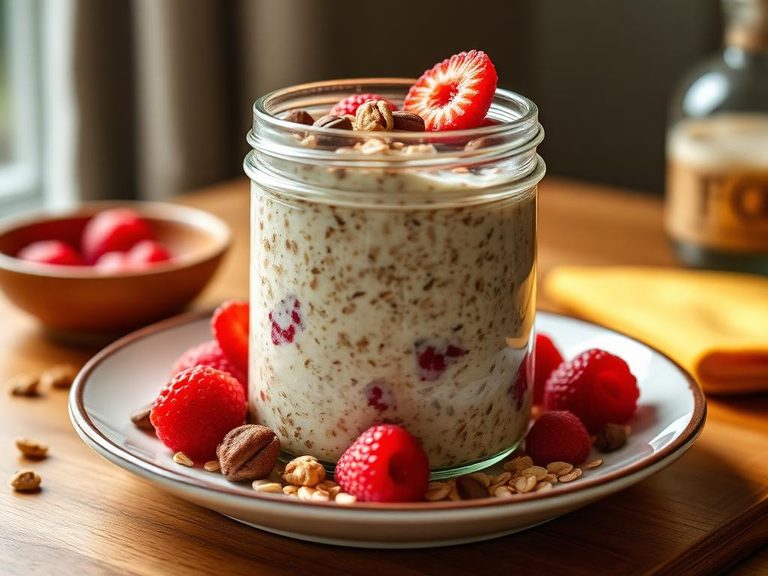 Grain Beverage Overnight Oats