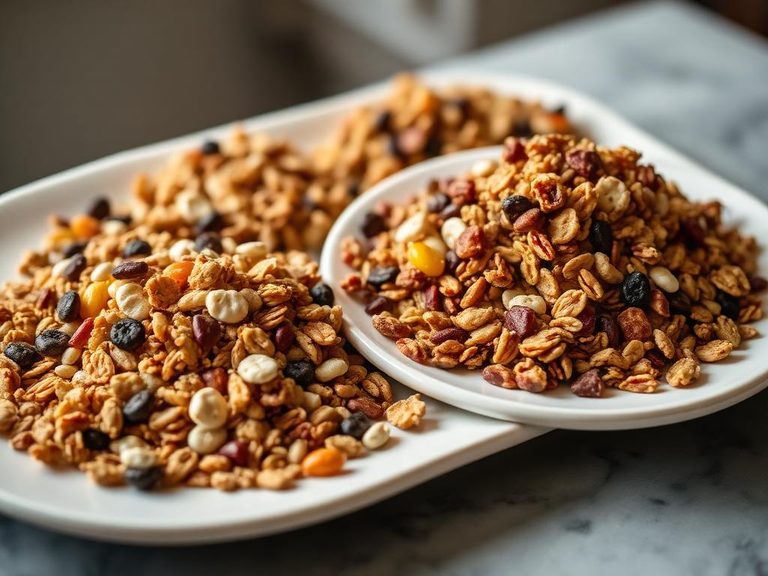 Granola and trail mixes