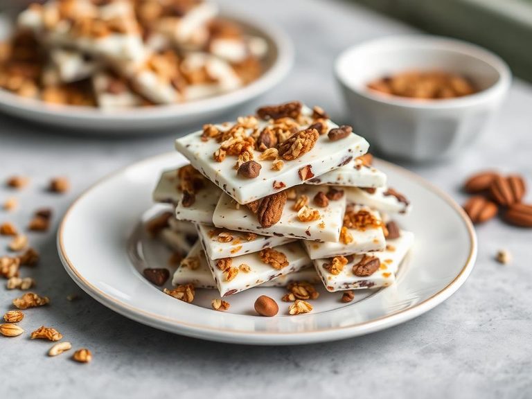 Granola Cookie Yogurt Bark