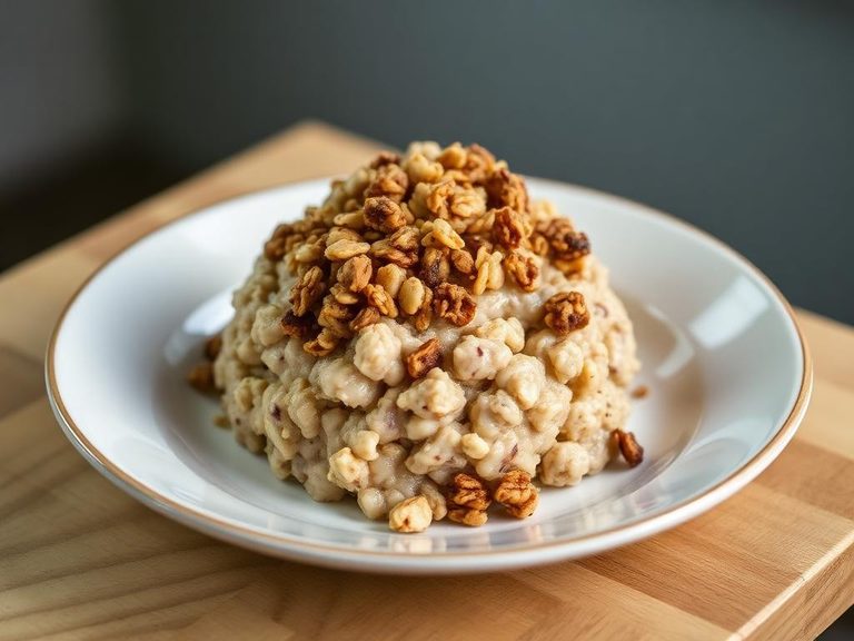 Granola-Topped Oatmeal