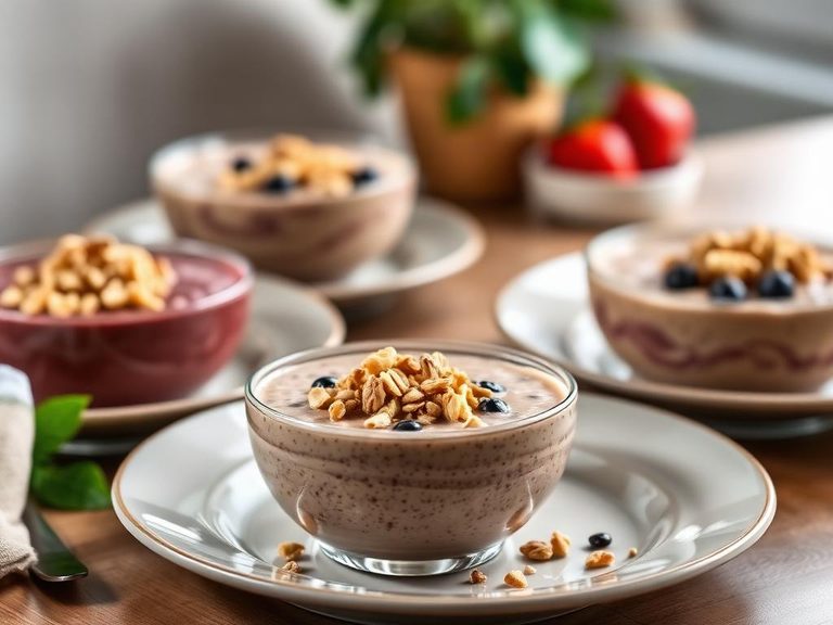 Granola-Topped Smoothie Bowls