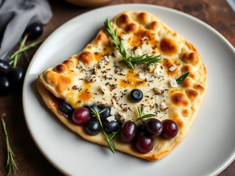 Grape and Rosemary Flatbread
