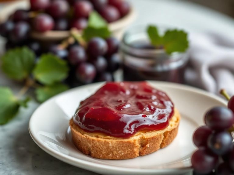 Grape jelly for peanut butter sandwiches