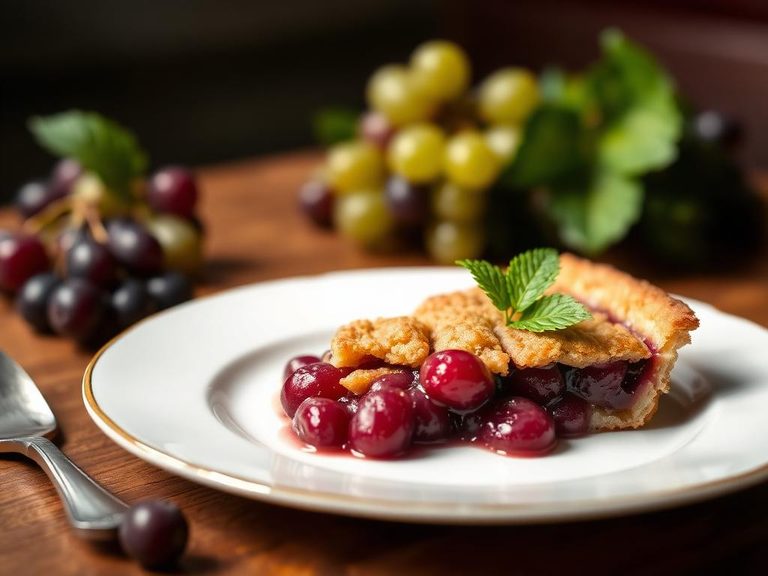Grape pie or cobbler